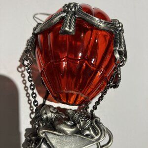 Lenox Pewter Santa’s Expedition Christmas Ornament " Hot Air Balloon" New in Box